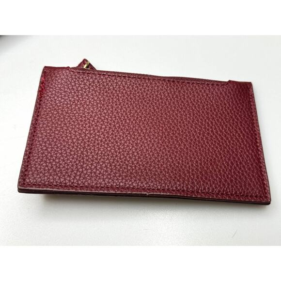 Grenobil Crossbody Purse Matching Coin Purse Card Wallet Adjustable Red Burgundy - Picture 11 of 12